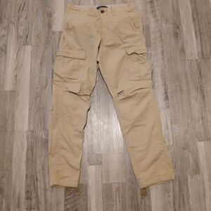 Aeropostale Women's Tan and Cream Utility Pants Gorpcore Size XS